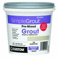 Custom Building Products Pre-Mixed Grout Sand Qt PMG180QT